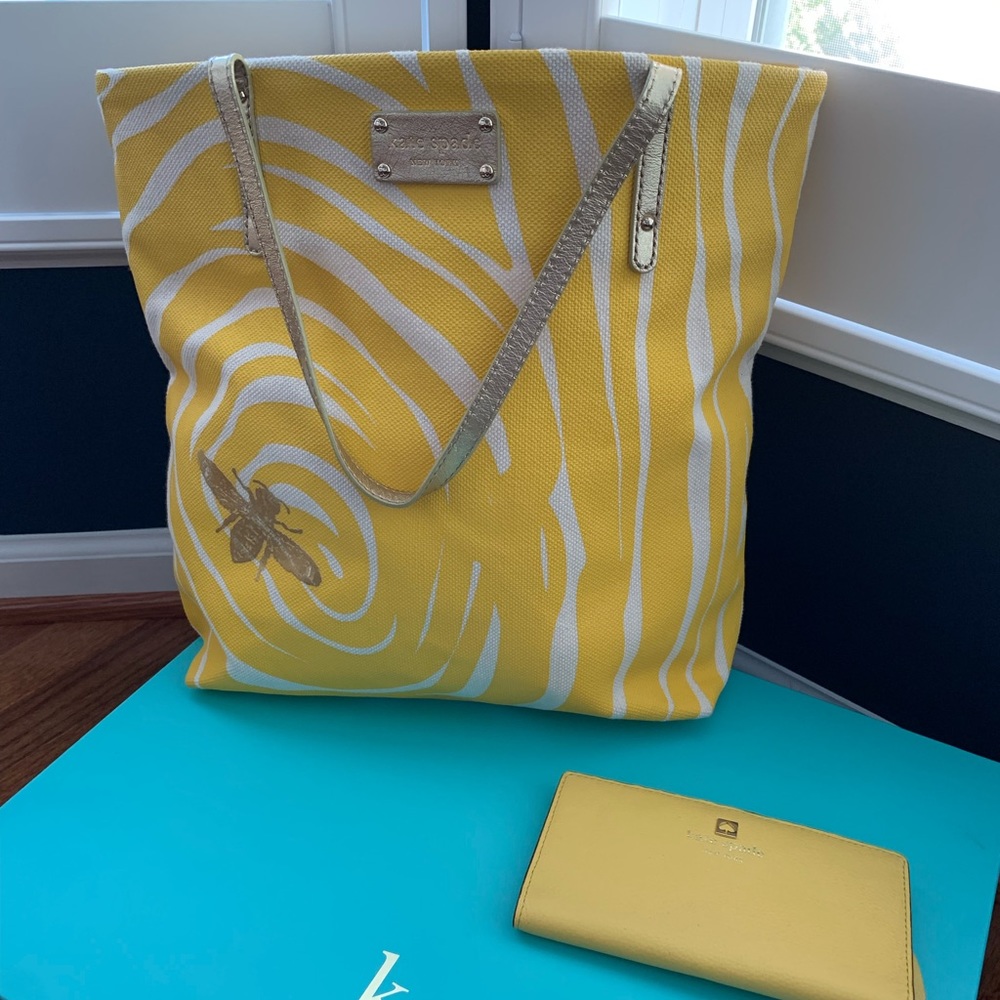 Kate Spade Bee Bag w/ wallet